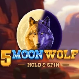 5 Moon Wolf slot icon by Apparat Gaming, available at Tiger Bingo