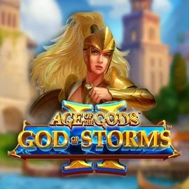 Age Of The Gods: God Of Storms 2 game by Playtech – logo hosted on Tiger Bingo