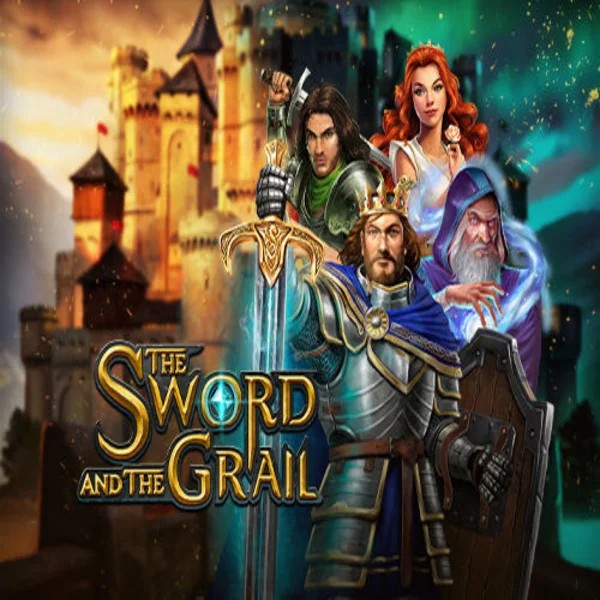 The Sword and the Grail online game logo by Play'n GO on tiger-bingo.com