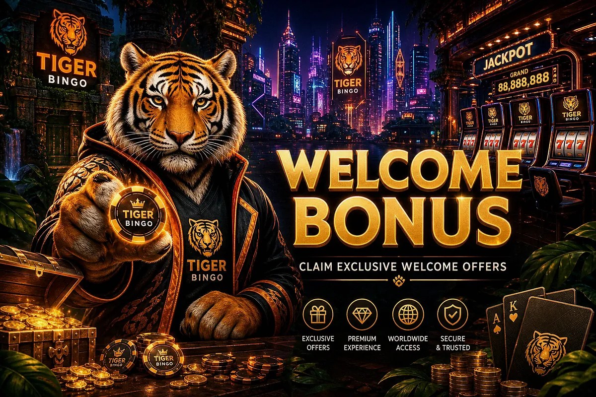 Tiger Bingo Welcome