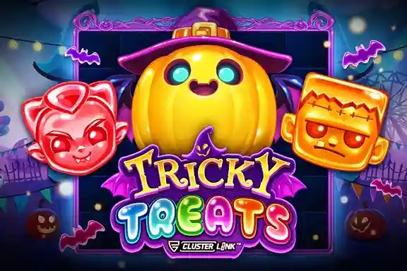 Tricky Treats logo by Push Gaming at Tiger Bingo